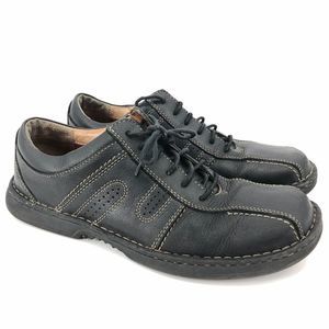 Clarks Leather Casual Lace Up Shoes Size 10